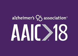 logo for Alzheimer's Association AAIC event, 2018